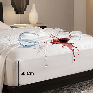 Protector De Colchón Antifluido Fenore — Protección de Cama Colombia