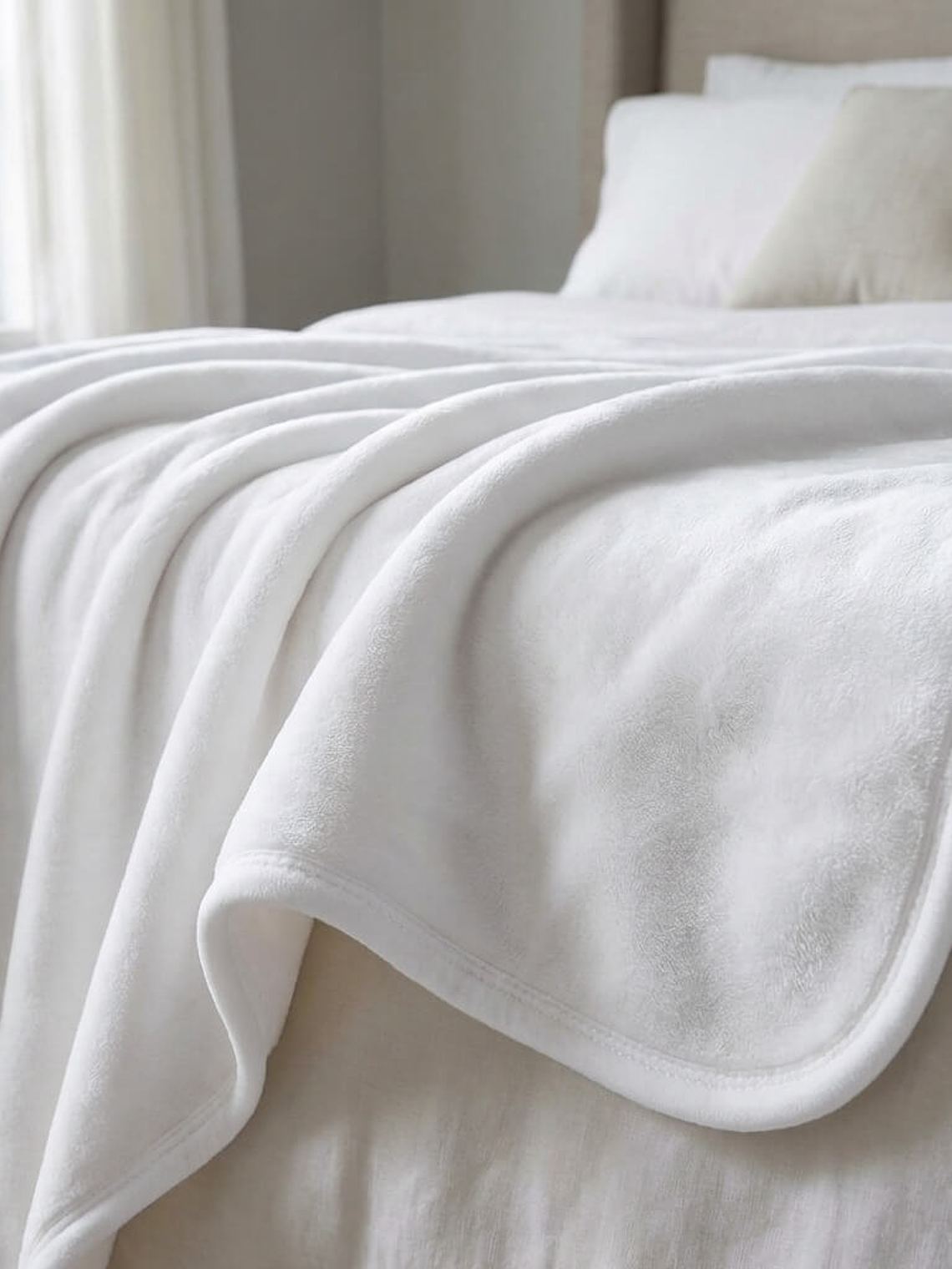 Cobija Elite Blanca Térmica Microfibra Premium 2