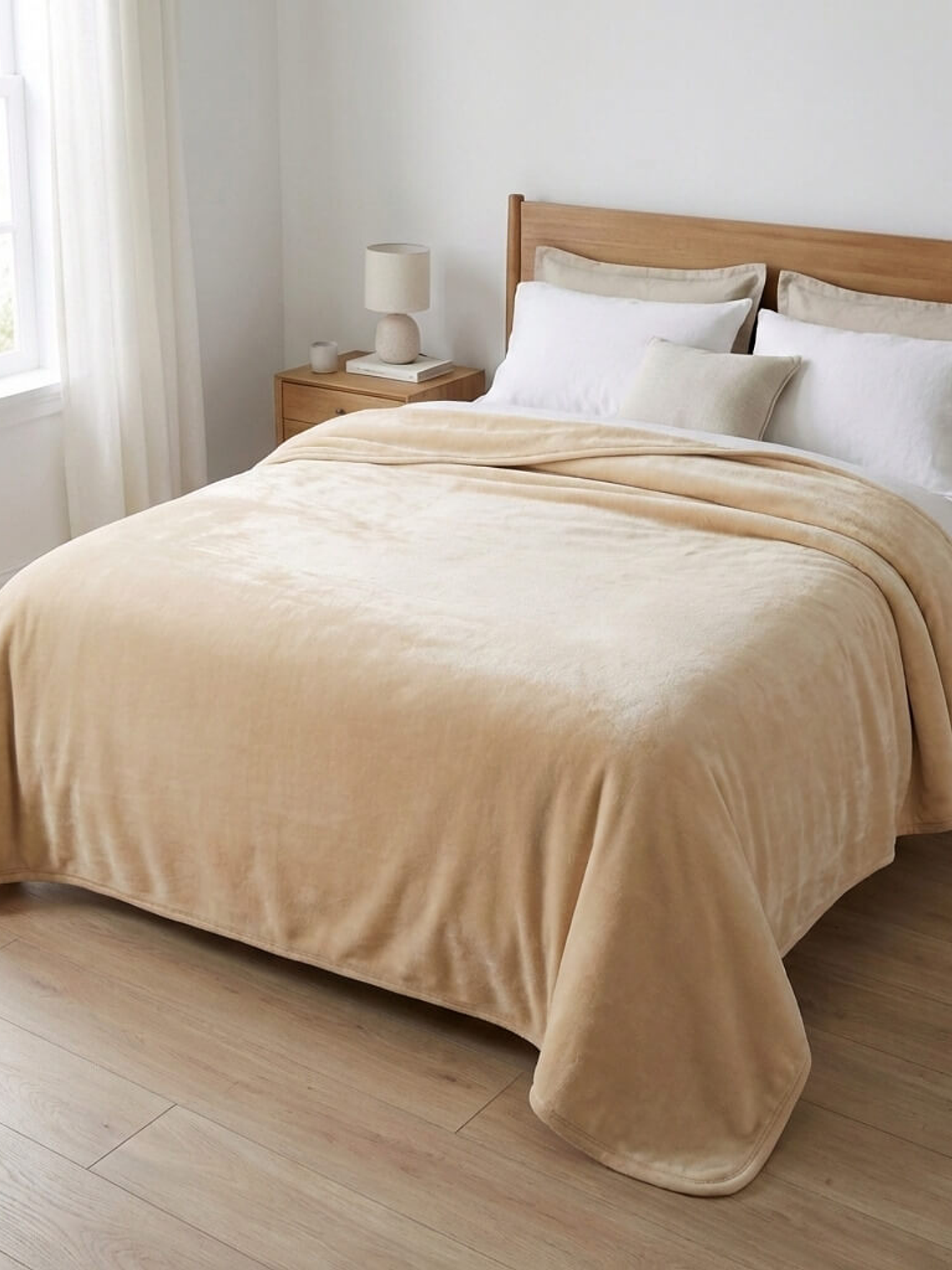 Cobija Elite Beige Térmica Microfibra Premium 1