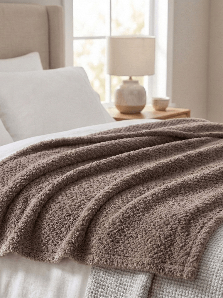 Cobija Flannel Térmica Antialérgica Viajera 1