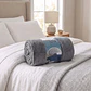 Cobija Flannel Térmica Antialérgica Gris Perla - Miniatura 2