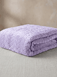 Cobija Relief Sólido Lila - Miniatura 5
