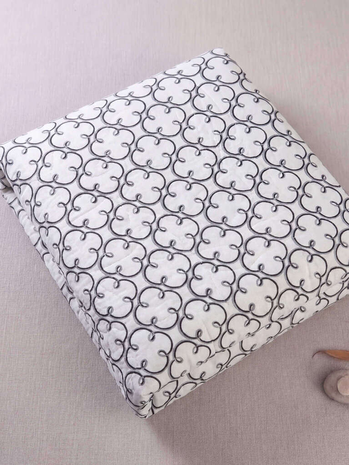 Cubrecama Quilt Estampado Arabescos 5