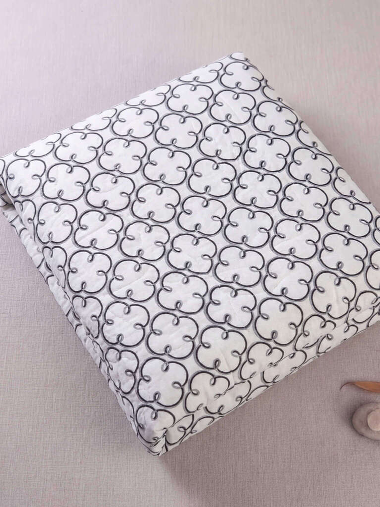 Cubrecama Quilt Estampado Arabescos 5
