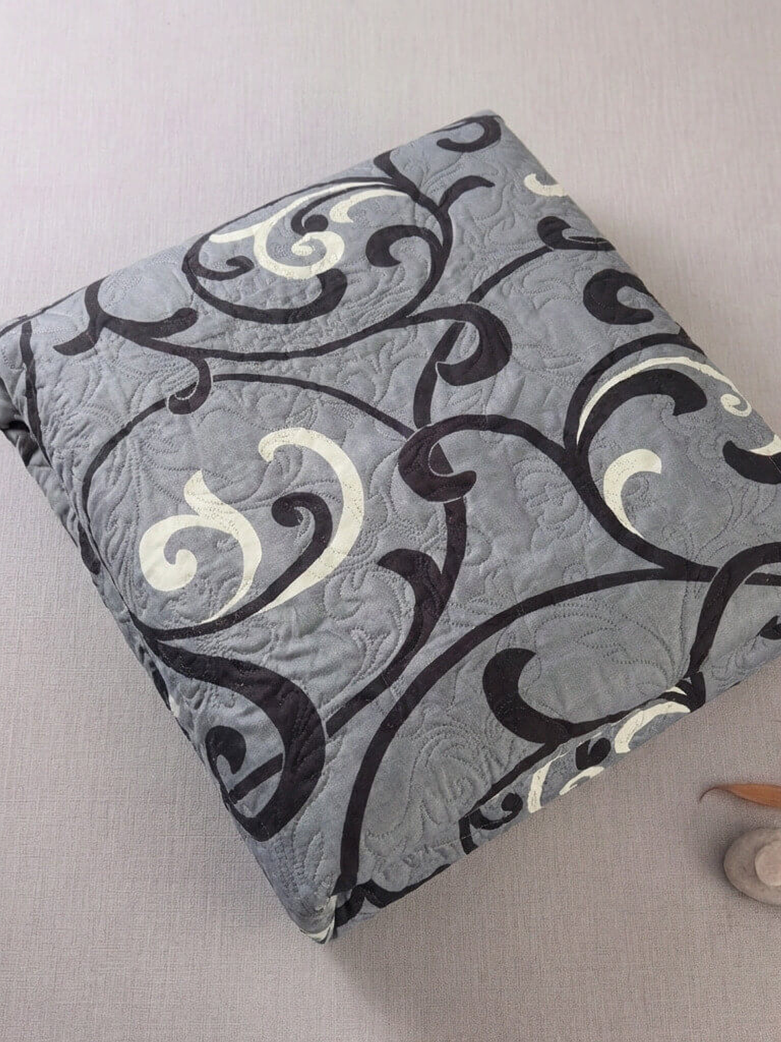 Cubrecama Quilt Estampado Arabescos 4