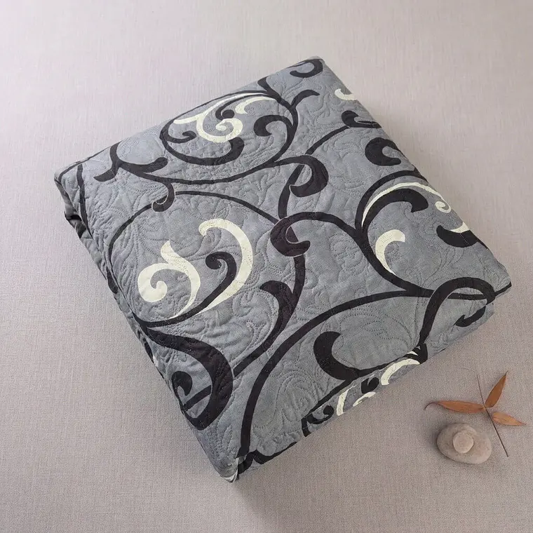 Cubrecama Quilt Estampado Arabescos 4