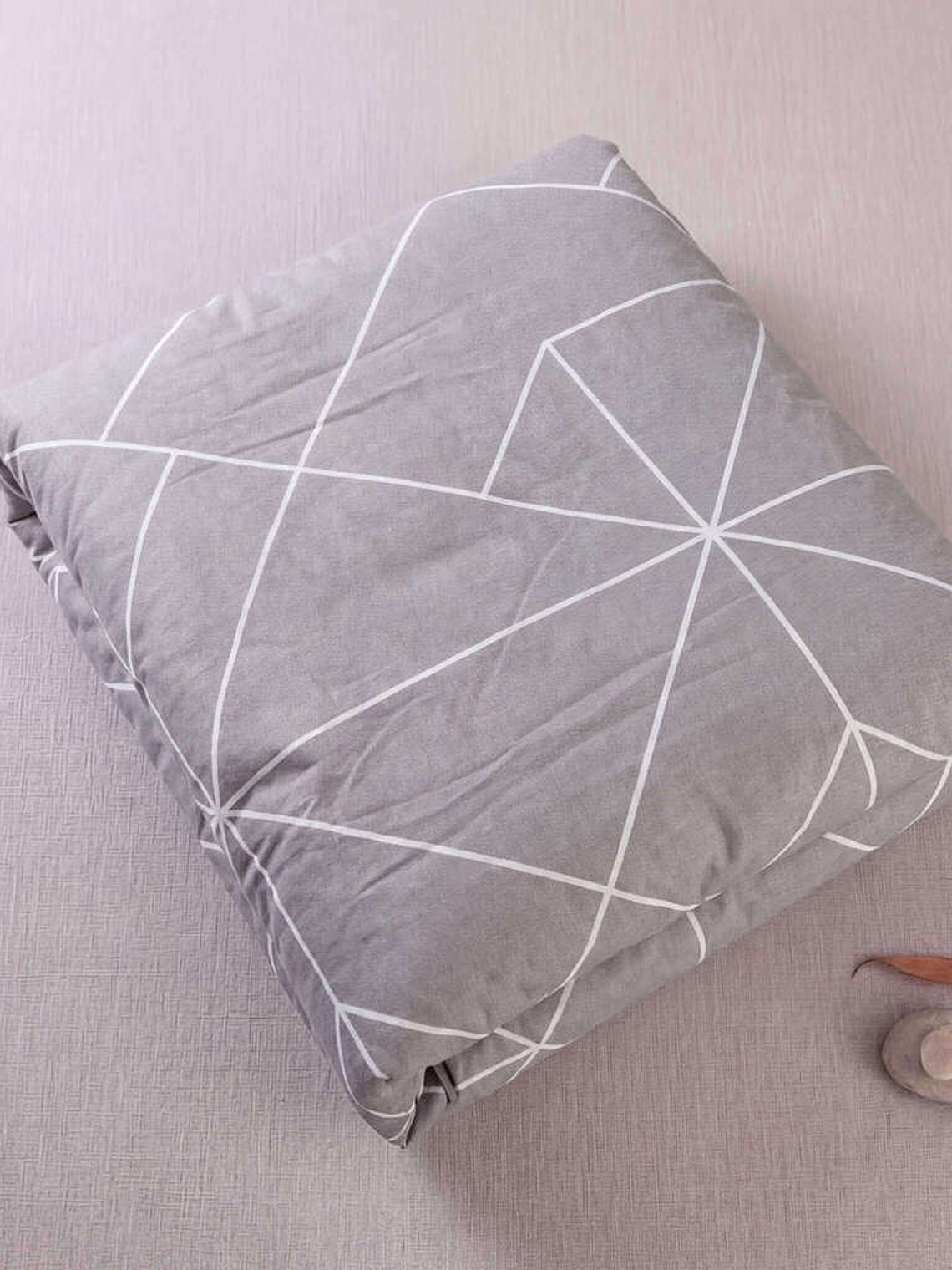 Cubrecama Quilt Estampado Rombos 4