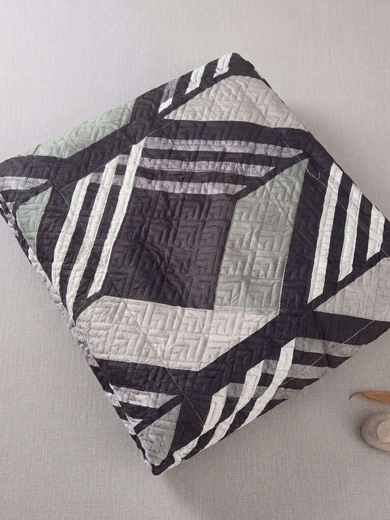 Cubrecama Quilt Estampado Rombos 3