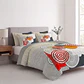 Duvet Estampado Circular Geométrico - Miniatura 1