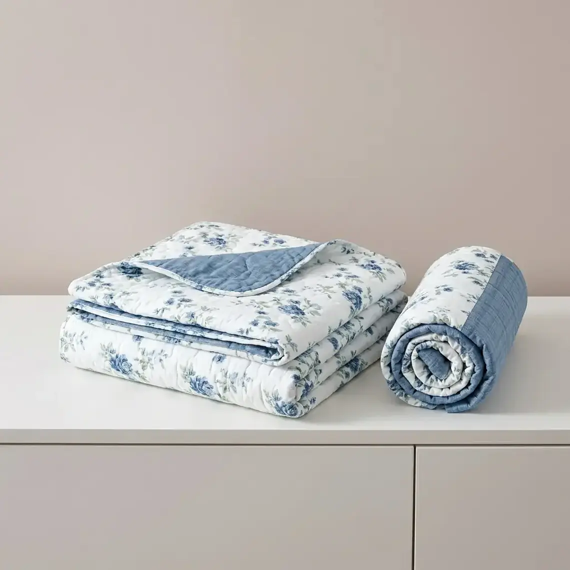 Cubrecama Quilt Estampado Natural 3