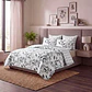 Cubrecama Quilt Estampado hojas y cuadros - Miniatura 1