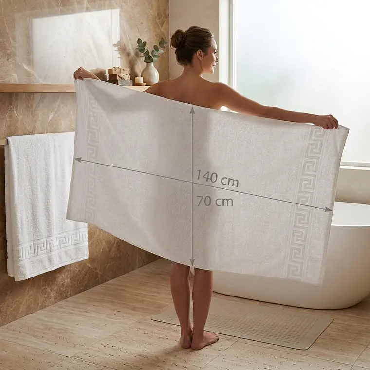Toalla de Baño Laberinto | 100% Algodón 4