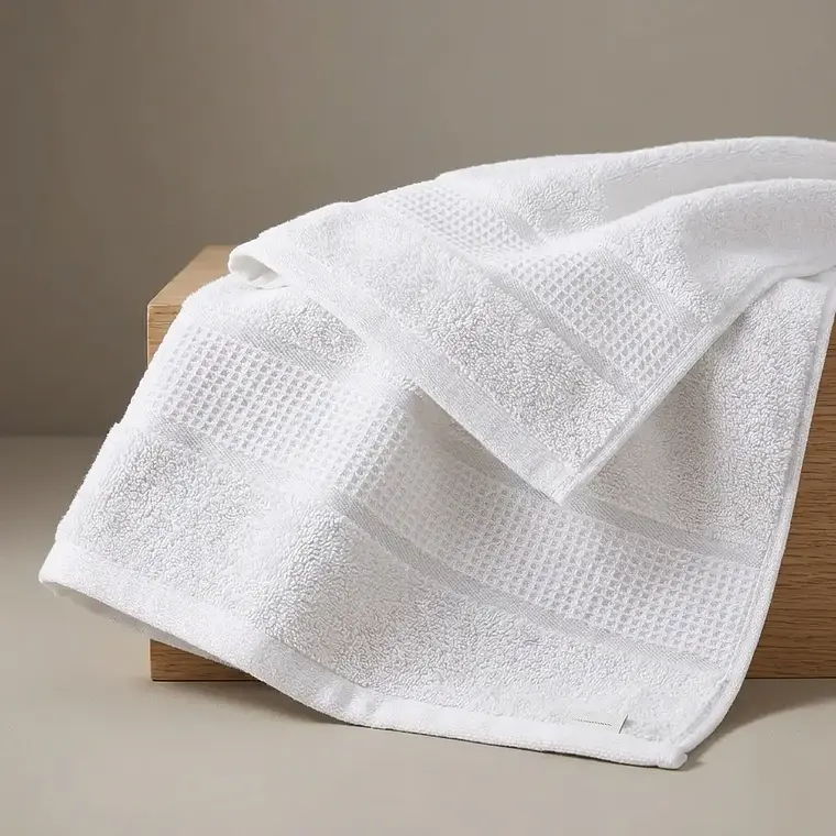Toalla Nido De Abeja Baño 2