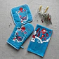 Set de Cocina Navideño - Muñeco de Nieve Azul Turquesa (3 piezas) - Miniatura 4
