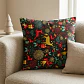 Funda de Cojín Navidad 50x50 – Bosque de Renos - Miniatura 3