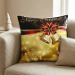 Funda de Cojín Navidad 50x50 – Campanas Doradas - Miniatura 3