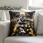 Funda de Cojín Navidad 50x50 – Reno de Luces - Miniatura 2