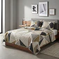 Cubrecama Quilt Estampado Prisma Nórdico - Miniatura 2