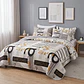 Cubrecama Quilt Estampado Home - Miniatura 1