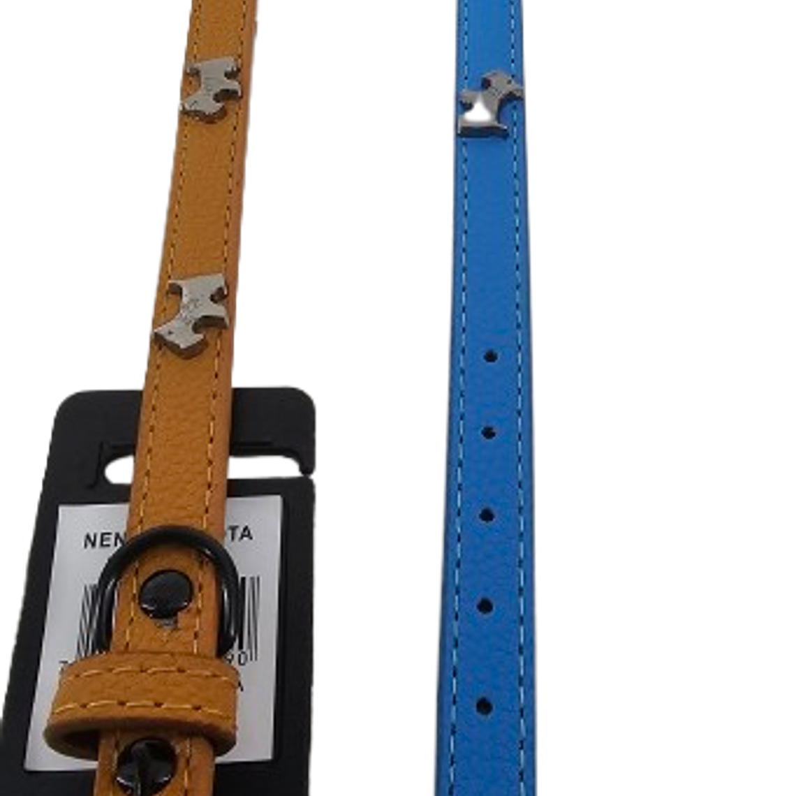 Collar Cuero Perritos Metal 1