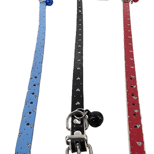 Collar Gatos Corazones