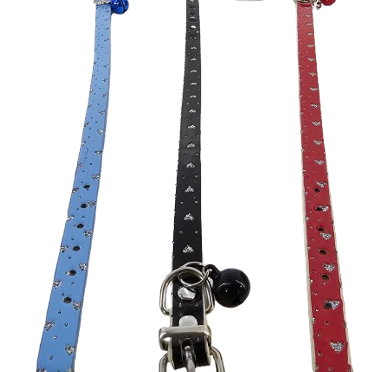 Collar Gatos Corazones 1