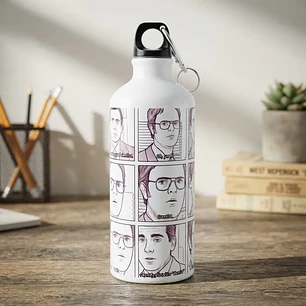 Botella Agua Comic The Office