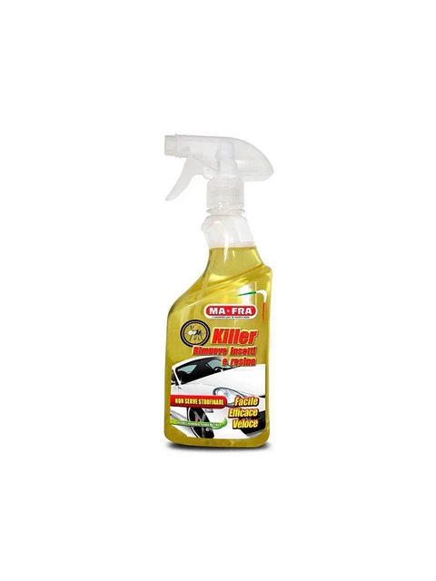 KILLER  REMOVES INSECTS AND RESIN