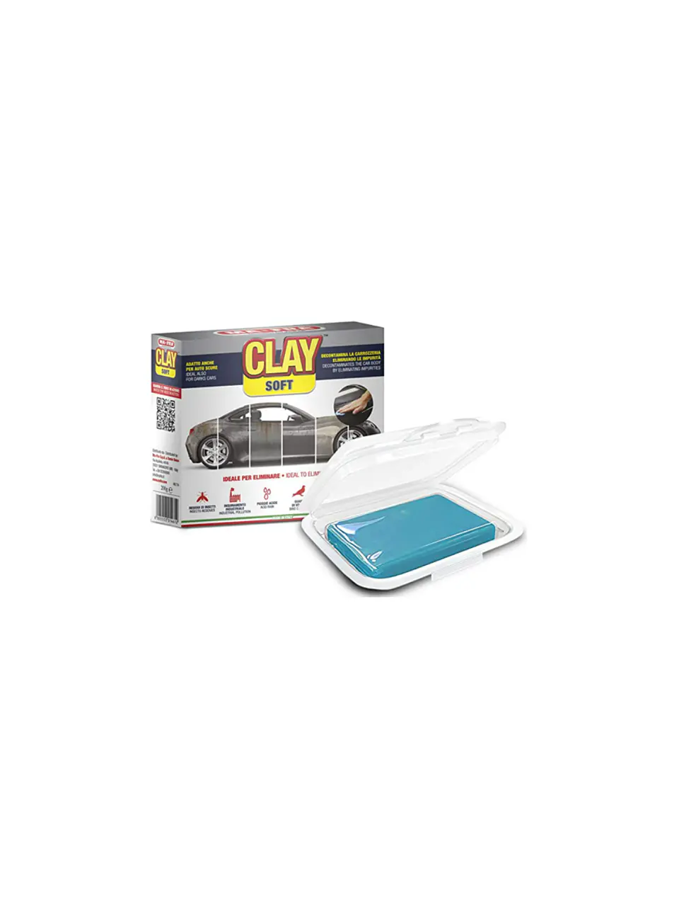 CLAY BAR DARK - SOFT (BLUE) 1