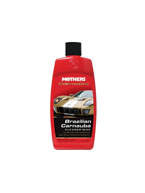 MOTHERS CALIFORNIA GOLD BRAZILIAN CARNAUBA CLEANER WAX 
