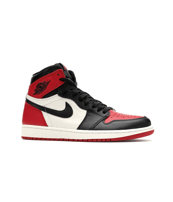 NIKE - AIR JORDAN  RETRO 1 HIGH ‘BRED TOE’ RED