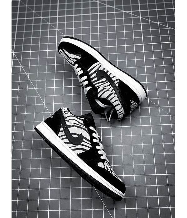 JORDAN - AJ1 "Low Zebra"