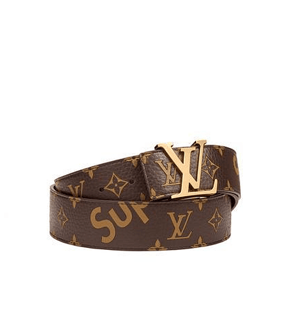 LOUIS VUITTON X SUPREME - LEATHER BELT