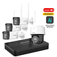 KIT 4 Cámaras inalámbrico con inteligencia artificial Hikvision - Miniatura 1