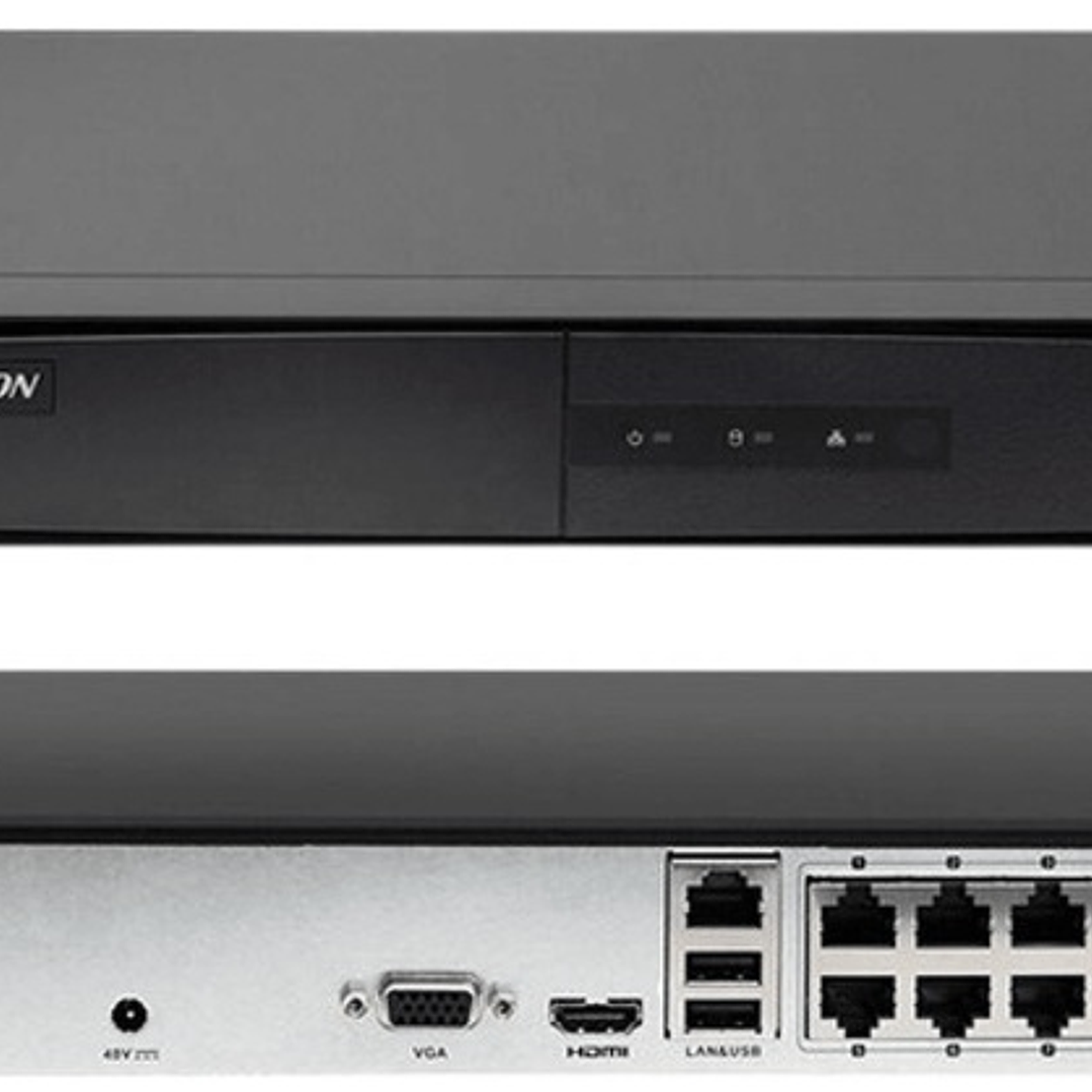 NVR 8 Canales PoE DS-7108NI-Q1/8P/M (D) Hikvision 1