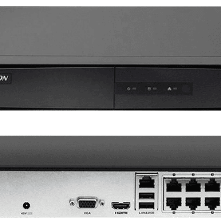 NVR 8 Canales PoE DS-7108NI-Q1/8P/M (D) Hikvision 1