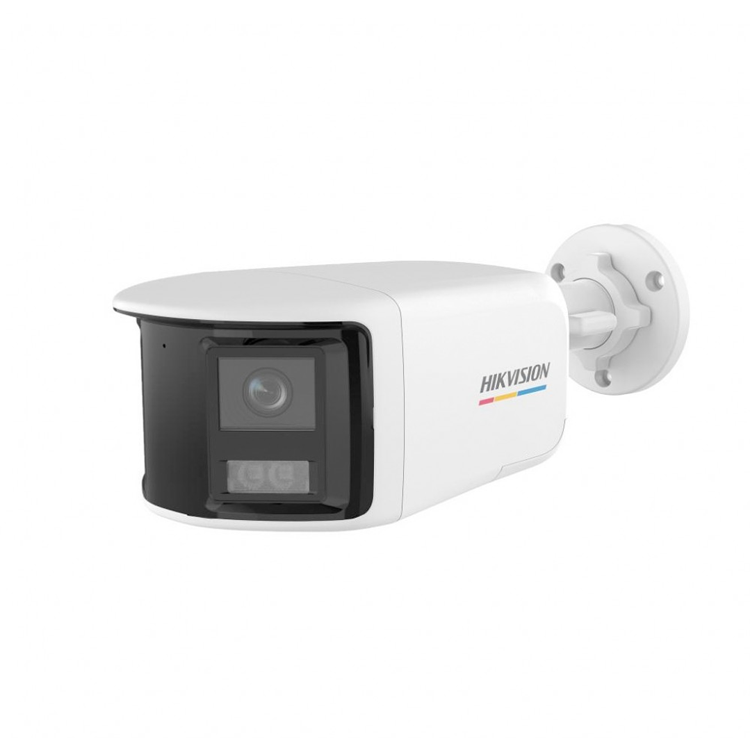 Camara TVI 3K Luz 40m Smart Hybrid Light DUAL LENS 180° ColorVU IP67 130dB WDR Audio Mic DS-2CE12KF3TP-DLS(180°) Hikvision 1