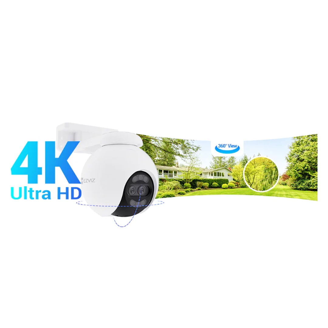 CAMARA PT H80X WIFI 4K DOBLE LENTE COLOVU EZVIZ 3