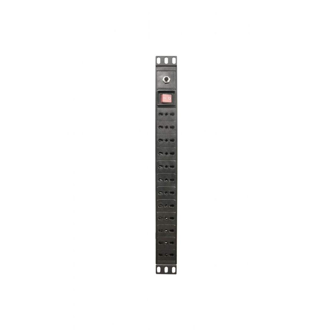 PDU 12 Enchufes 10A con interruptor 19