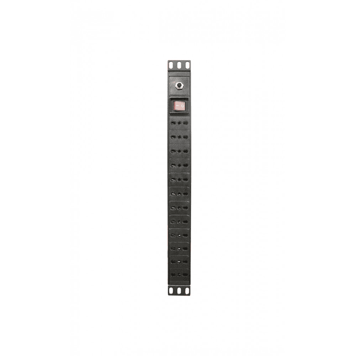 PDU 12 Enchufes 10A con interruptor 19