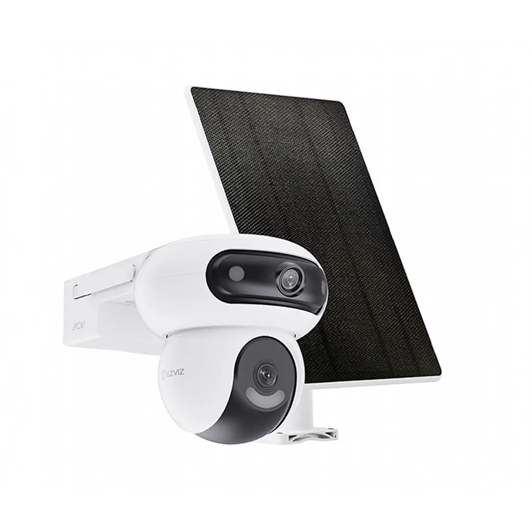 Camara Ezviz PTZ 4G HB90x Doble Lente 2K+ & 2K+ con Panel Solar y bateria 1