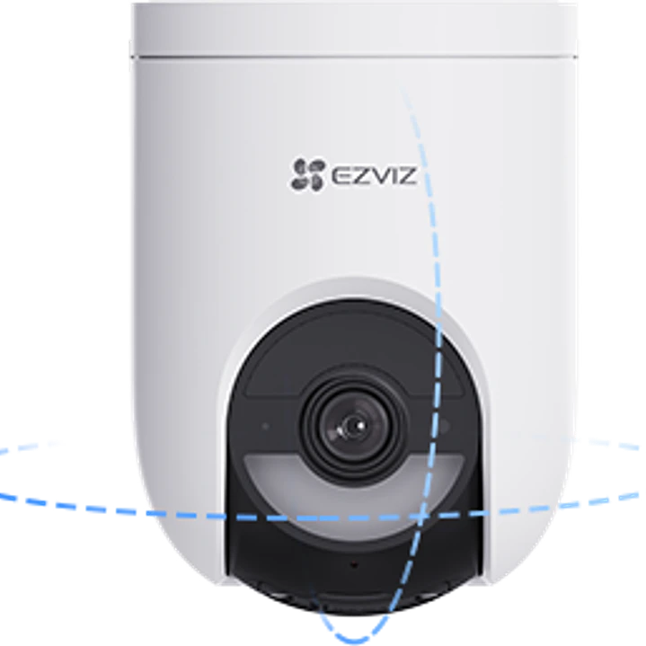 Kit NVR 4 cámaras inalámbricas con IA Ezviz  2