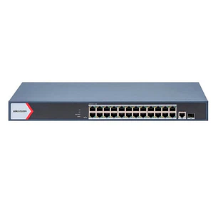 SWITCH 24B GB SMART POE 1GB 1FO DS-3E1526P-EI/M HIKVISION