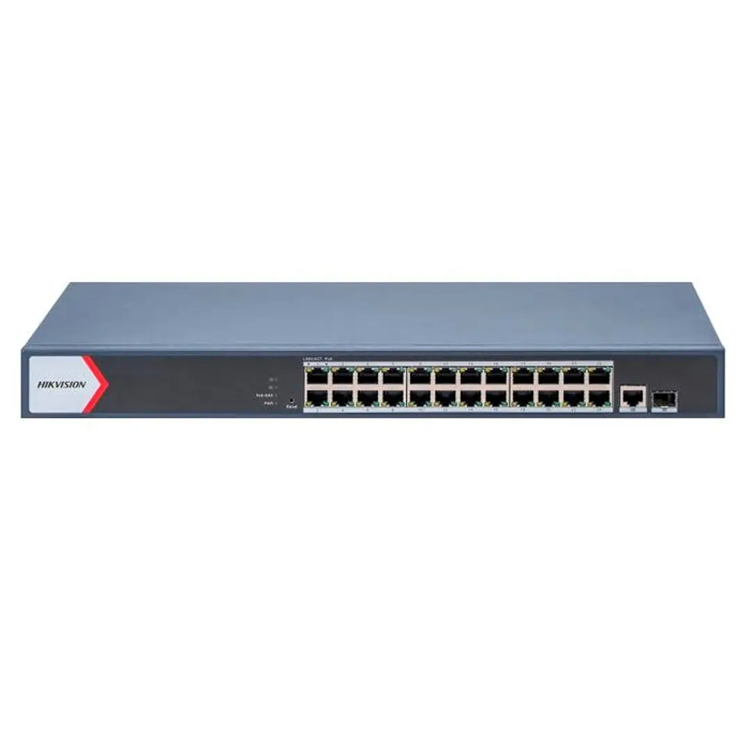 SWITCH 24B GB SMART POE 1GB 1FO DS-3E1526P-EI/M HIKVISION 1