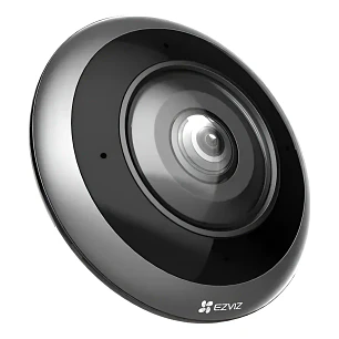 Camara Ojo De Pez E4p Ezviz Wifi 360° 3k+ Fisheye Gris Oscuro