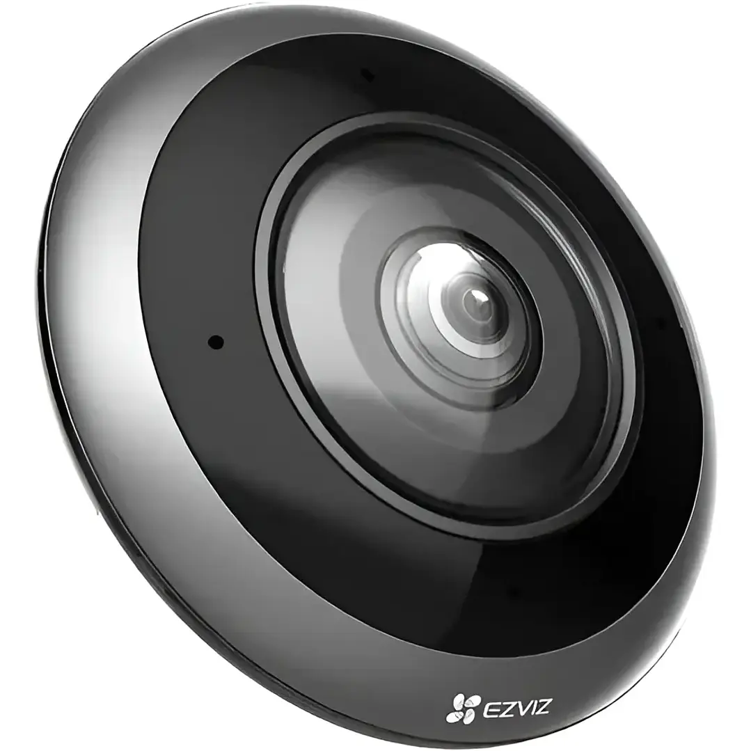 Camara Ojo De Pez E4p Ezviz Wifi 360° 3k+ Fisheye Gris Oscuro 1
