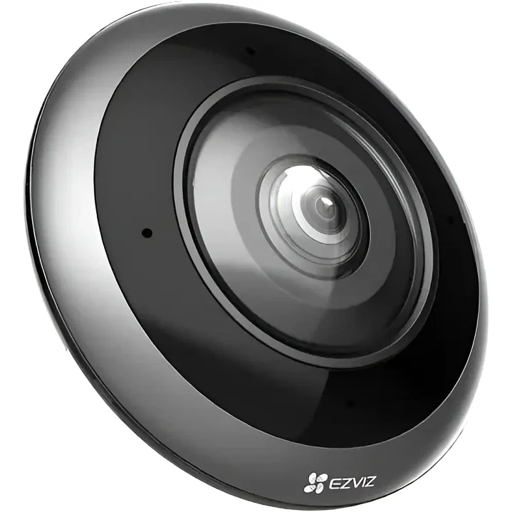Camara Ojo De Pez E4p Ezviz Wifi 360° 3k+ Fisheye Gris Oscuro 1