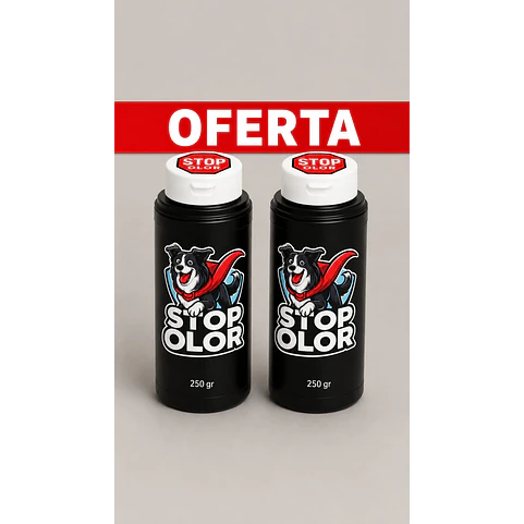 OFERTA KIT STOP OLOR - Lleva 2 Stop olor para perros 1