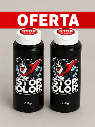 OFERTA KIT STOP OLOR - Lleva 2 Stop olor para perros