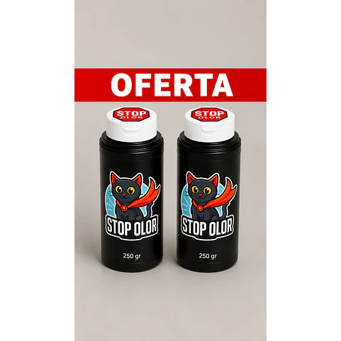 OFERTA KIT STOP OLOR - Lleva 2 Stop olor para gatos 1